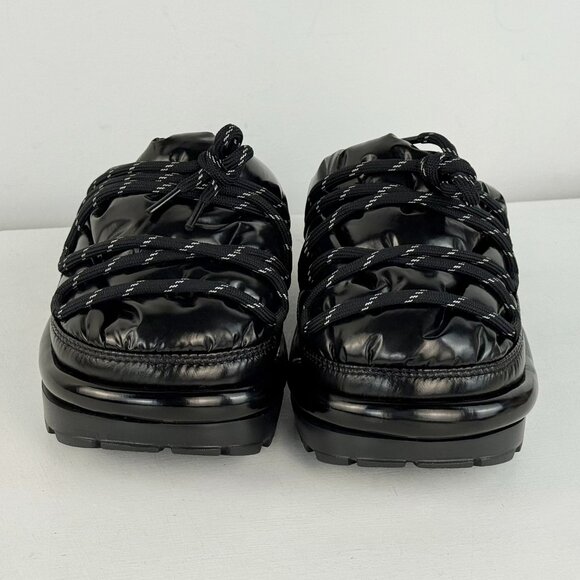 Women 7 - UGG HI Shine Spaceslider Slide Black Sandal - Picture 3 of 8